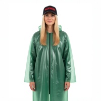 Плащ-дождевик с капюшоном на молнии, универсальный, "Maximum" MX 16095