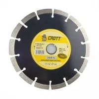 Диск алмазный отрезной сегментный 180x22.2 мм,"CROTT"